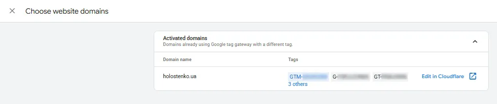 tag gateway activated